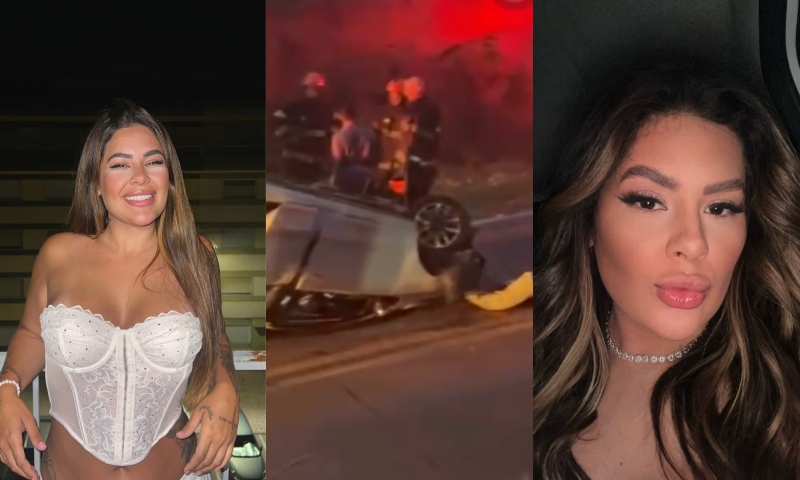 Linda blogueira morre em grave acidente: “Ela ‘voou’ pra fora do carro e ficou irreconhecível”; veja vídeo