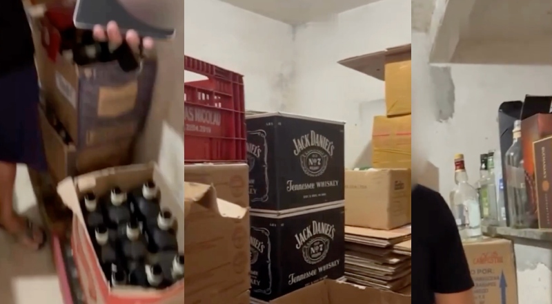 “Os caras envasam com bebida falsa e vendem pra balada”, diz preso que fornecia garrafas para máfia do metanol; veja vídeo