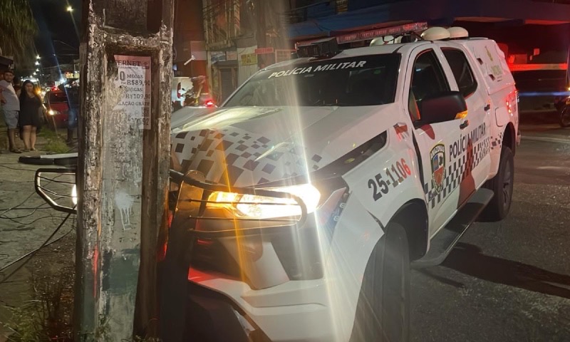 Perseguição policial termina em acidente no bairro Alvorada; veja vídeo