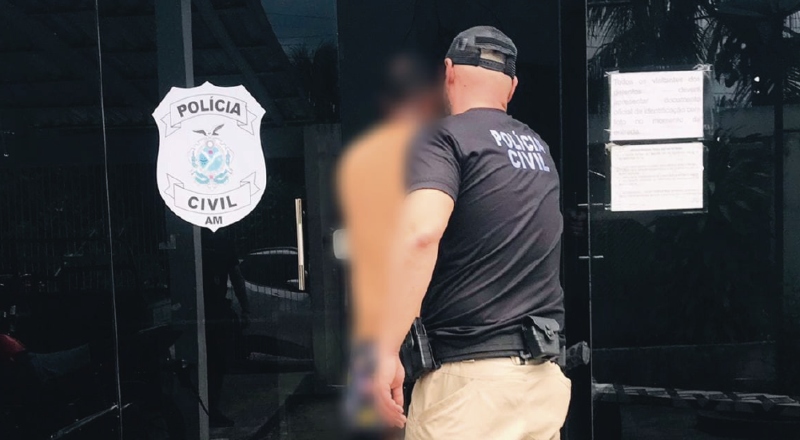 Homem é preso após tentar matar guarda municipal a pauladas, no AM
