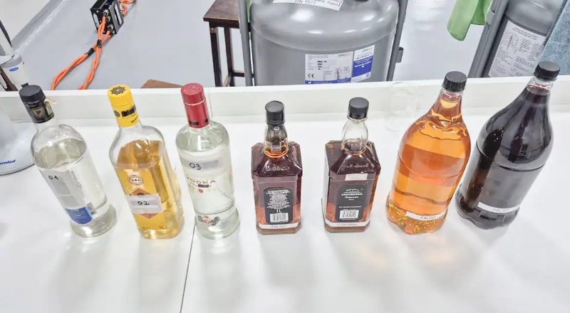 PF apura se metanol abandonado é usado para adulterar bebidas