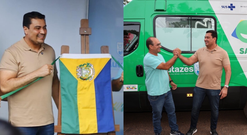 Prefeito Thomé Neto entrega laboratório de prótese dentária e unidade móvel odontológica em Autazes