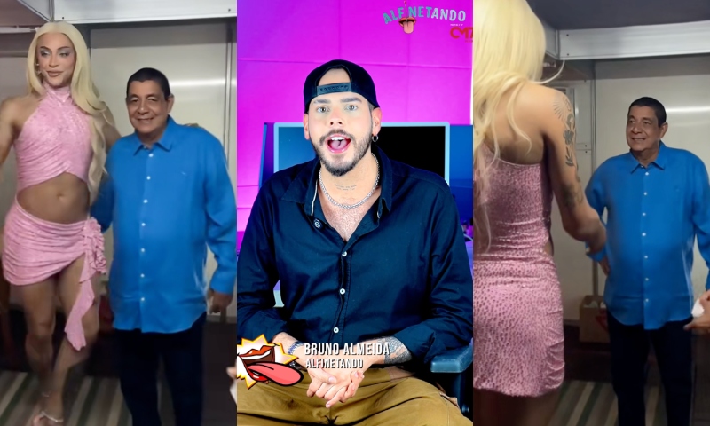 “Ficou encantado com o tamanho da boneca”: Pabllo Vittar impressiona Zeca Pagodinho durante encontro