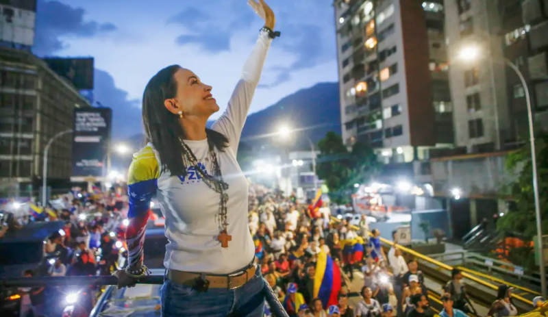 Prêmio Nobel da Paz é concedido à venezuelana Maria Corina Machado