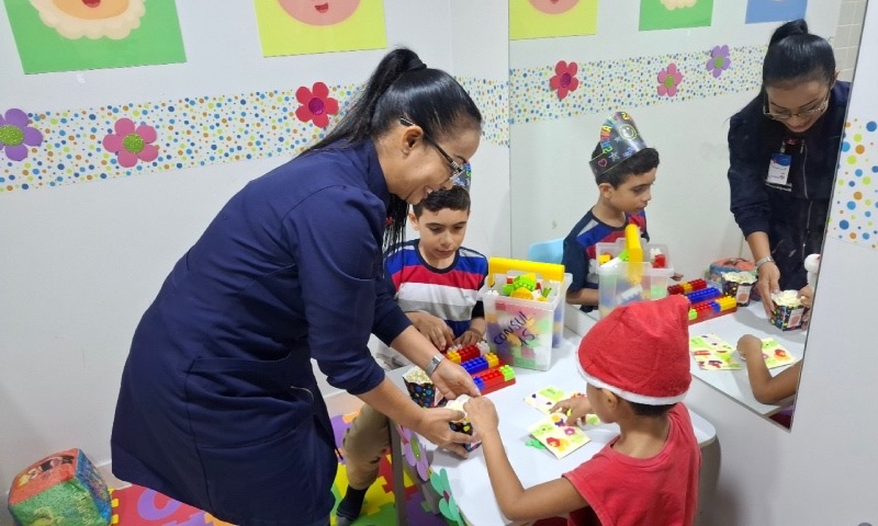 Semana da Alegria: Hapvida realiza programação nas Unidades TEA em Manaus