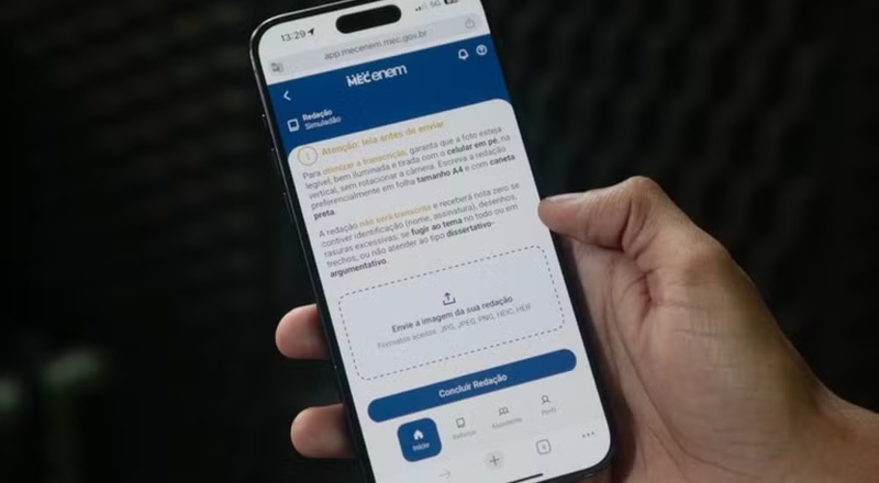 Enem 2025: MEC lança aplicativo com simulados e correção automática de redações