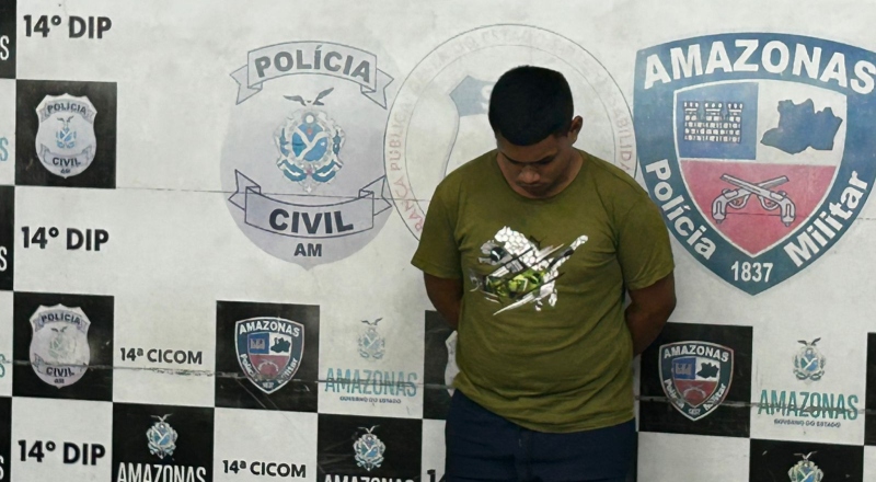 Homem tenta fugir, mas é preso com drogas no bairro Colônia Antônio Aleixo