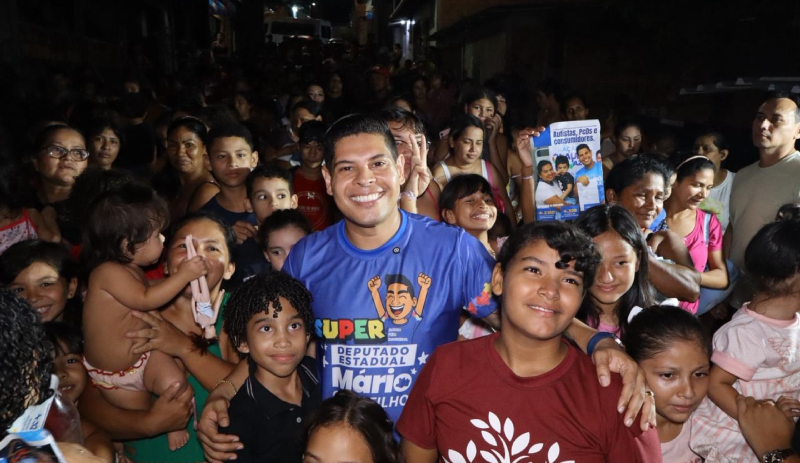 Alegria e solidariedade no Dia das Crianças: deputado estadual Mário César Filho celebra a data com ação para crianças em Manaus