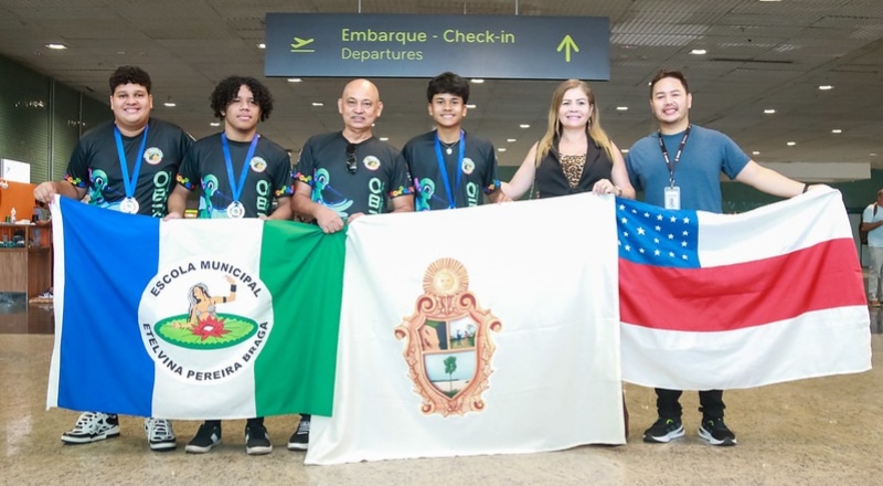 Estudantes da Prefeitura de Manaus participam da etapa nacional da Olimpíada Brasileira de Robótica