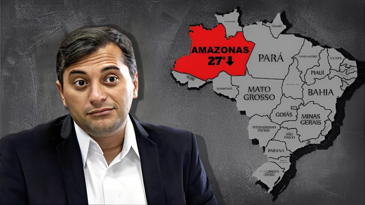 Amazonas afunda no Enem 2024 e mostra crise na gestão da educação estadual no governo de Wilson Lima