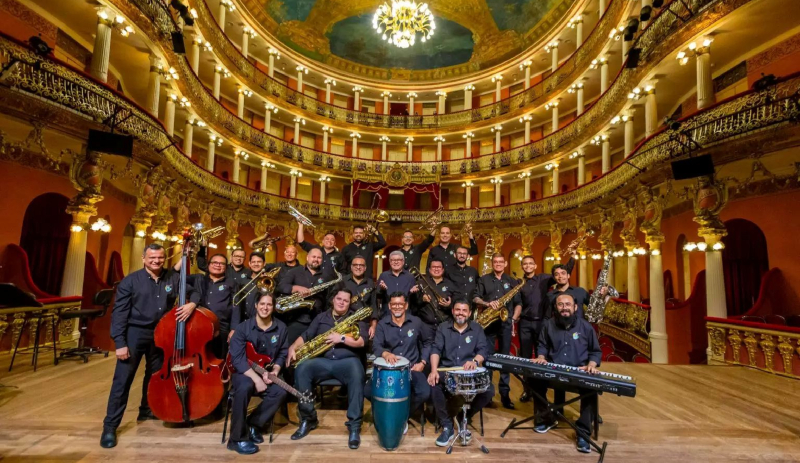 Amazonas Band presta tributo a Maestro Branco e Hermeto Pascoal em concerto no Teatro Amazonas