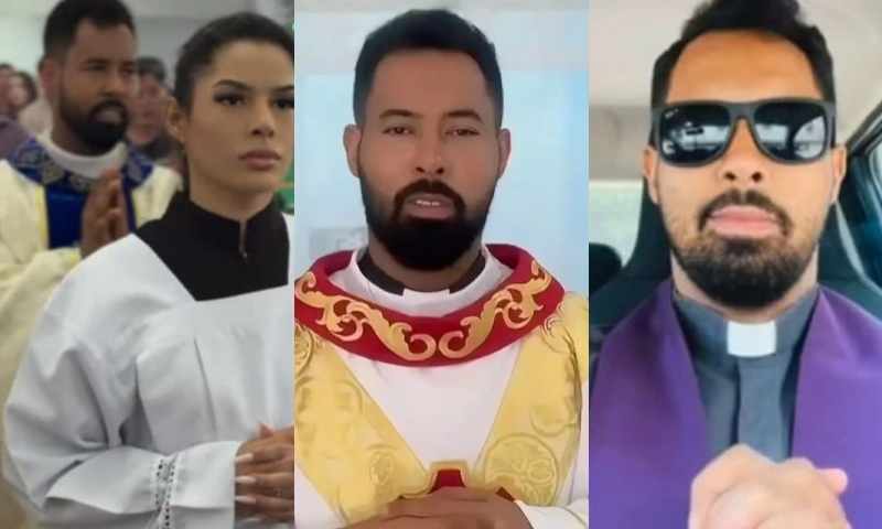 Do vinho ao pecado: saiba quem é o padre que foi flagrado com noiva de um fiel; veja vídeo