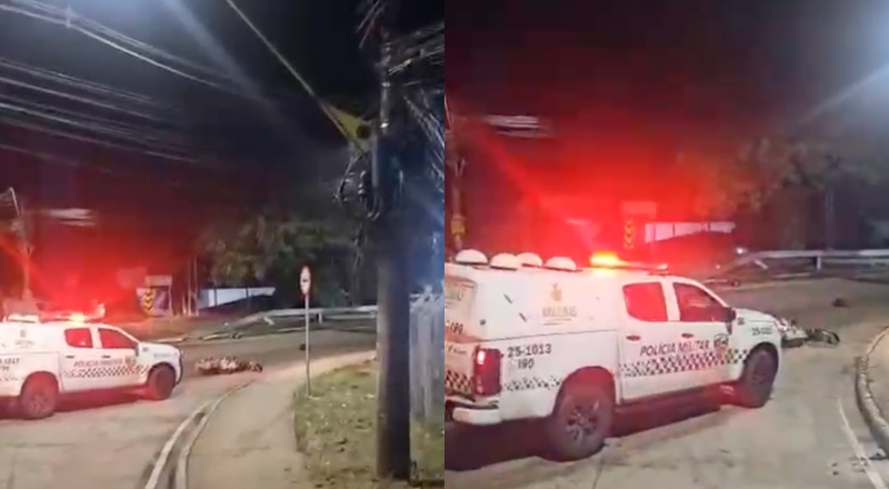 Urgente: vídeo mostra tiroteio entre bandidos e policiais na zona Sul de Manaus; veja