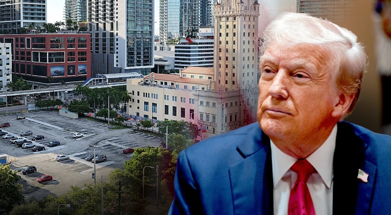 Juiz da Flórida bloqueia entrega de terreno para biblioteca presidencial de Trump em Miami