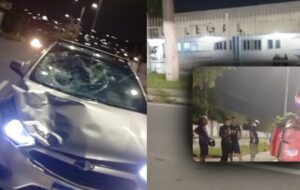 Urgente: homem é atropelado na frente do IML em Manaus; veja vídeo