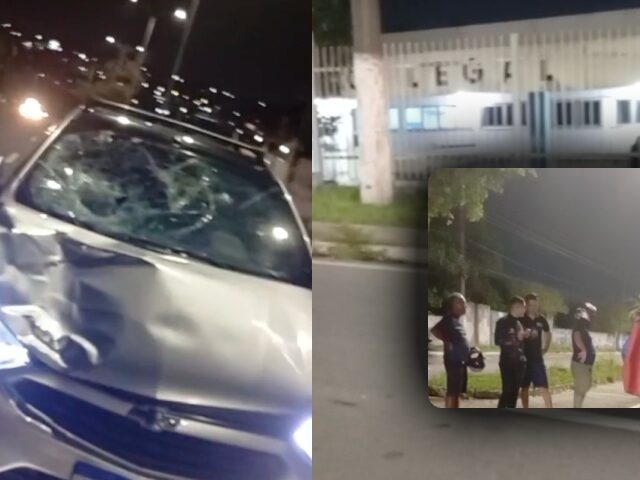 Urgente: homem é atropelado na frente do IML em Manaus; veja vídeo