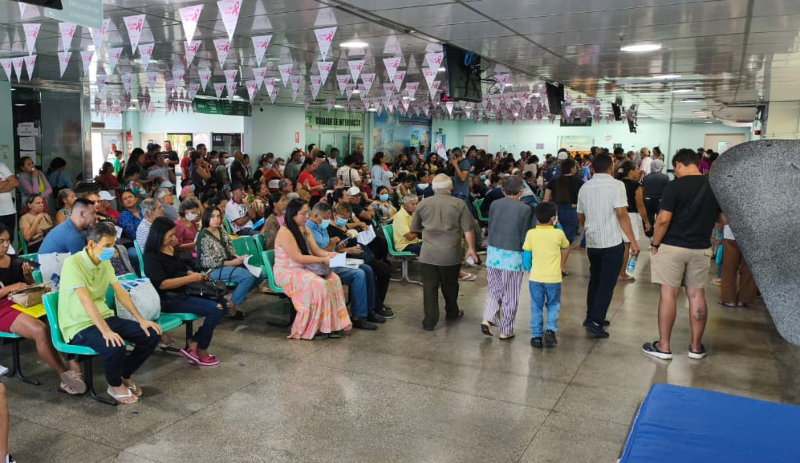 Caos na FCECON: pacientes e familiares enfrentam superlotação após prisão do diretor; veja vídeo