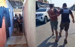 Homem é preso por matar vizinho a pauladas no bairro Cidade de Deus; veja vídeo