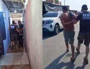 Homem é preso por matar vizinho a pauladas no bairro Cidade de Deus; veja vídeo