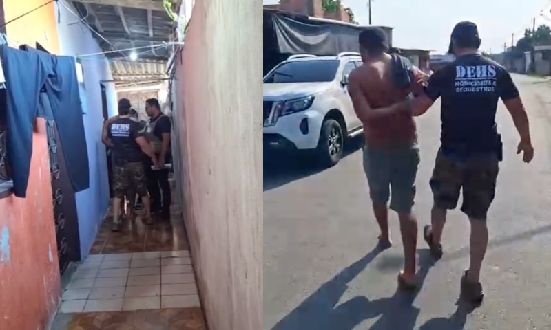 Homem é preso acusado de matar vizinho a pauladas no bairro Cidade de Deus; veja vídeo