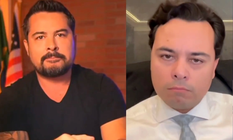 Confusão: tentativa de conciliação entre Paulo Figueiredo e Jeffrey Chiquini termina em barraco ao vivo; veja vídeo