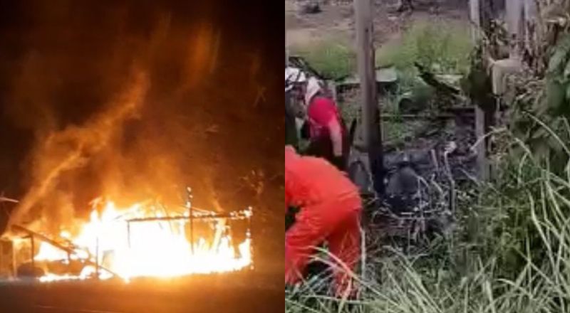 Tragédia: menino de 12 anos morre ao tentar salvar avô de incêndio em Manacapuru; veja vídeo