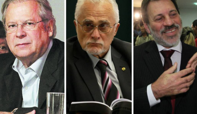 Por unanimidade, STJ exclui Dirceu, Genoíno e Delúbio de ação por improbidade no Mensalão