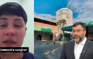 'Estou sangrando e ninguém faz nada’: influencer grávida relata descaso na Maternidade Nazira Daou; veja vídeo