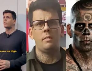 “Quero ser como Deus me criou”: homem que já foi o mais tatuado do Brasil renasce em Jesus Cristo; veja vídeo