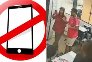 Pai invade escola e agride professor que proibiu aluna de usar celular em sala de aula; veja vídeo