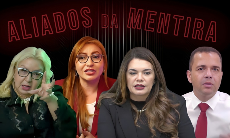 Os aliados da mentira: sites defendem Alessandra Campelo e atacam quem denuncia irregularidades
