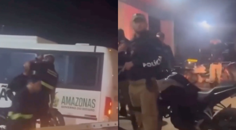 “Fiscalização ou covardia?”: Detran-AM é acusado de bater em moradores durante blitz no Cacau Pirera; veja vídeo