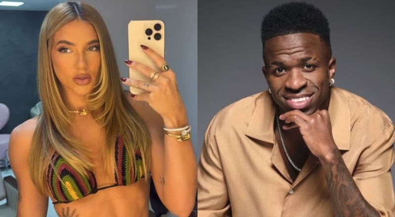 Fã flagra Virginia Fonseca enviando foto sensual para Vini Jr; veja vídeo