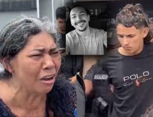 Revolta: tia do motorista de app assassinado tenta fazer justiça com as próprias mãos em delegacia de Manaus; veja vídeo