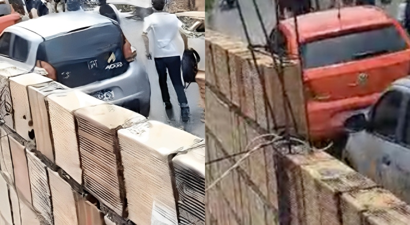 Urgente: jovem que matou a mãe é capturado pelo ‘tribunal do crime’ em Manaus; veja vídeo