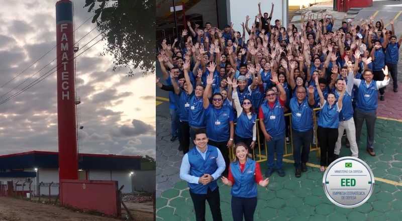 Empresa Fama Tech, sediada no Polo Industrial de Manaus, é reconhecida como estratégica para a Defesa Nacional