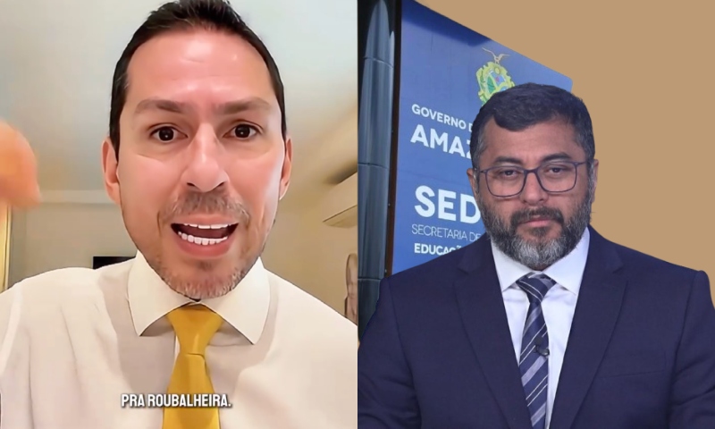 Marcelo Ramos detona Wilson Lima após Amazonas ficar em último lugar no ENEM: “Roubalheira”; veja vídeo