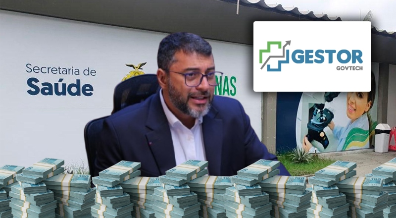 Governo Wilson Lima fecha contrato de R$ 24 milhões sem licitação com empresa de Brasília para “consultoria” na Saúde
