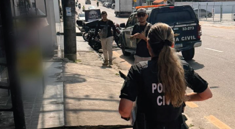 PC-AM prende proprietário de lojas automotivas com peças furtadas de motocicletas em Manaus