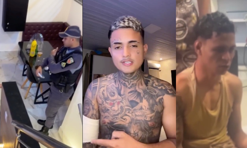Influencer Junior Grau se pronuncia após briga dentro de motel em Manaus: “o cara veio pra me matar”; veja vídeo
