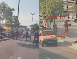 Piloto de moto morre em acidente na Cosme Ferreira após sofrer mal súbito; veja vídeo
