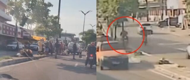 Piloto de moto morre em acidente na Cosme Ferreira após sofrer mal súbito; veja vídeo