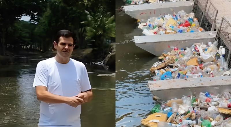 Vice-prefeito Renato Júnior pede união da população para manter igarapés limpos e fortalecer ações das EcoBarreiras