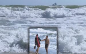 Furacão Melissa deixa mar agitado e gera alerta em Fort Lauderdale; autoridades pedem que banhistas evitem o mar