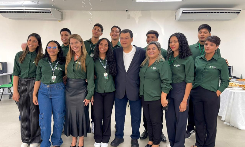 Senador Eduardo Braga participa da inauguração de novas unidades de microcrédito do Banco da Amazônia