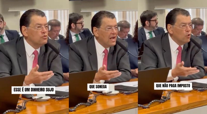 Eduardo Braga denuncia fluxo de dinheiro das bets ilegais e cobra ação do Banco Central; veja vídeo