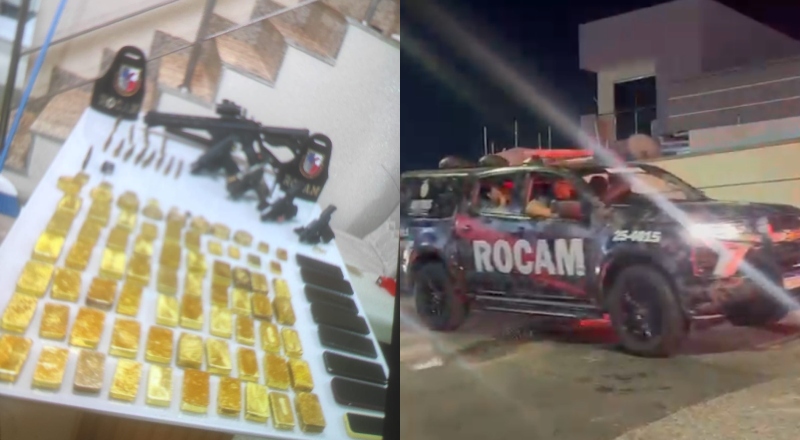 Operação da ROCAM termina com apreensão milionária de ouro e prisão de policiais em Manaus; veja vídeos
