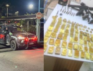 Policiais envolvidos em contrabando de ouro são presos durante operação em Manaus; veja