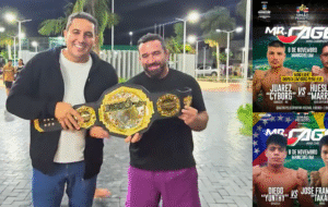Simão Peixoto promove Mr. Cage em Manicoré e Novo Aripuanã, com disputas de cinturão e duelo internacional no MMA; veja vídeo