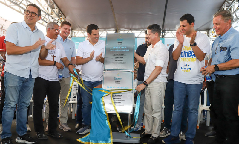 David Almeida entrega Centro Pop, Casa de Passagem e Cads e consolida política de dignidade e acolhimento em Manaus